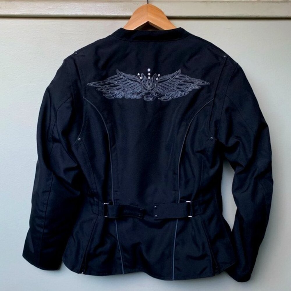 Women's Street & Steel Lined and Padded Motorcycle Jacket XS